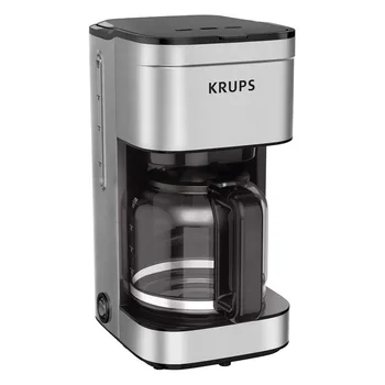 Капельная кофеварка Krups Simply Brew на 10 чашек | Нержавеющая сталь