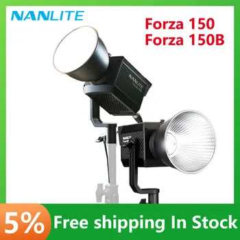 Nanlite Forza 150 Forza 150B светодиодный Светильник двухцветный 2700K-6500K Видео Светильник Профессиональный Студийный Стробоскопический Светильник-вспышка освещение Новый