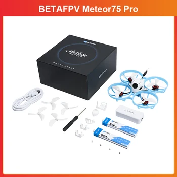 BETA Meteor75 Pro Бесщеточный квадрокоптер Whoop ELRS 2,4G/Frsky/TBS RX F4 1S 5A FC
