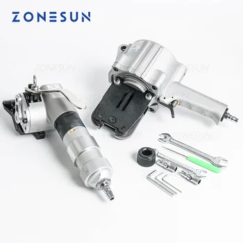 ZONESUN KZS-40/32 Пневматические инструменты для упаковки стальной ленты Пневматический Уплотнитель и натяжитель стальной ленты