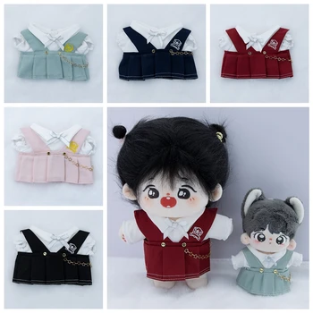 Кукольная одежда для кукол 10 см/20 см, Плюшевая кукольная одежда, платье, мягкая игрушка, наряд для кукол-идолов, детские игрушки, подарки, Аксессуары
