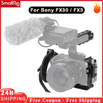 Комплект ручной обоймы SmallRig для Sony FX30/FX3 4183/4184 с резьбовыми отверстиями 1/4 