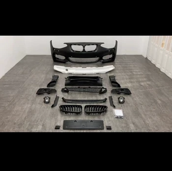Для BMW 1 серии F20 модифицированный 2 серии M235 Передний бампер в сборе решетка противотуманной фары автомобильные аксессуары accesorios para