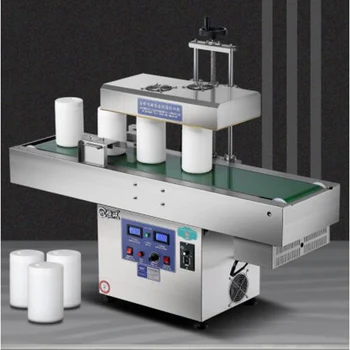 Многофункциональная машина для запечатывания алюминиевой фольги с непрерывной Электромагнитной индукцией, Недавно модернизированная Машина для запечатывания алюминиевой фольги
