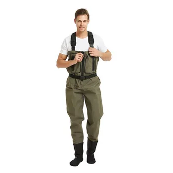 Мужские Летние Водонепроницаемые Дышащие Рыболовные брюки, Брючный костюм Wader для мужской одежды 2023 MW12