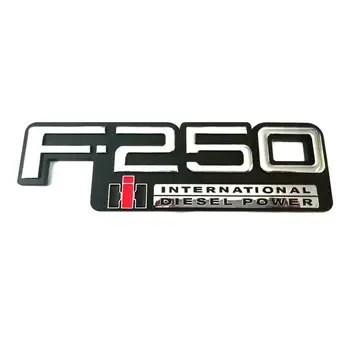 ABS пластик F250 F-250 международная автомобильная наклейка с надписью Emblema