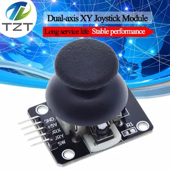 Для Arduino Двухосный Модуль джойстика XY Более Высокого Качества PS2 Датчик рычага управления джойстиком KY-023 с рейтингом 4,9/5