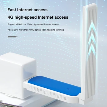 4G Карманный WiFi Bluetooth-совместимый модем 4.0 150 Мбит / с, слот для SIM-карты, мобильная широкополосная связь, внешние антенны для автомобиля, офиса, дома