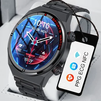 2023 Новые Смарт-часы Мужские HD с Большим Экраном, Большой Аккумулятор, Фитнес-Трекер, Bluetooth, Набор Номера, Спортивные Умные Часы для Oukitel K6000 Plu