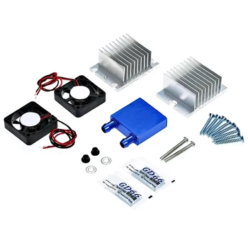 1 Комплект мини-кондиционера DIY Kit Термоэлектрический охладитель Пельтье Холодильная система охлаждения + инструмент для вентилятора