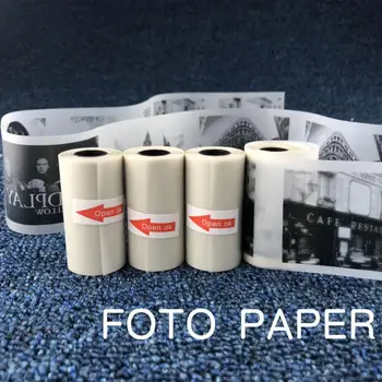1 рулон 57x30 мм Полупрозрачный Термопечать Рулонный Бумажный Принтер фотопечать для Paperang P1/P1S Другой Небольшой POS-машины