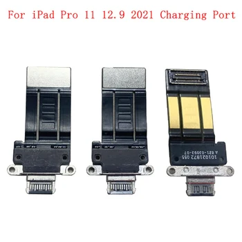 Разъем USB-порта Для зарядки, Плата Гибкого Кабеля Для iPad Pro 12,9 Pro 11 2021 A2379 A2461, Запасные Части Для Зарядного Разъема