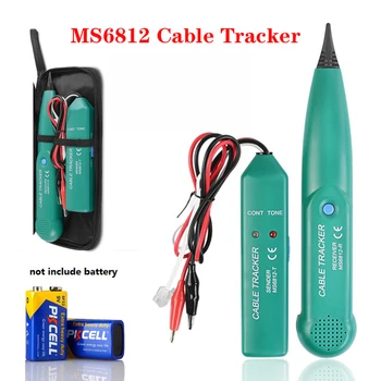 MS6812, тестер для отслеживания кабелей, детектор сетевых линий, проверка нитей, трассировщик проводов, Диагностика местоположения точки останова, многофункциональный