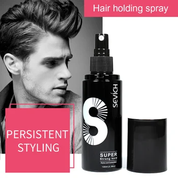 Водный Аппликатор Sevich Hair Hold Spray для укладки Рабочих волос, наращивания волокон, Парикмахерский Водный спрей для фиксации волос 100 мл