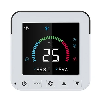 Термостат кондиционера Tuya Smart Life DC5V ИК-пульт дистанционного Управления Таймер Датчик температуры и влажности