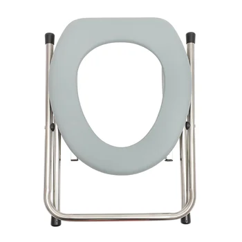 1 шт. Складной стул для туалета в ванной, Переносной горшок для складывания табурета, стул для горшка для пожилых