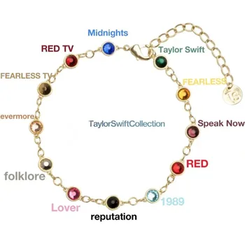 Новый Официальный сайт Taylor Mildews с 12 цветными бриллиантами, новый браслет Taylor для женщин