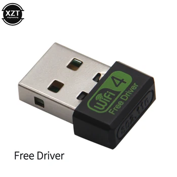 Бесплатный драйвер USB Сетевая карта WiFi Приемник Адаптер локальной сети 150 Мбит/с 2 дБ Ключ Ethernet для XP/Ista/win7/8/8.1/10 Realtek RTL8188GU