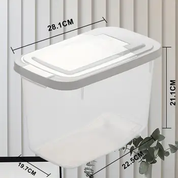 Коробка для хранения Ultimate Tea Flower Rice Bucket & Much Bucket - идеальное решение для организации вашей кухни и кладовой