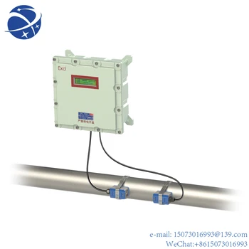 Ультразвуковой зажим Yun Yi для стационарного монтажа с расходомером тепла горячей воды мощностью 4-20 мА