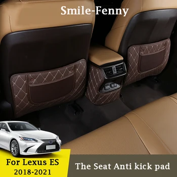 Для Lexus ES ES200 ES260 ES300H Искусственная Кожа Противоударная Накладка На Спинку автокресла Защитная Крышка От Грязи Dirt Mads с Сумкой Для хранения 3 шт.