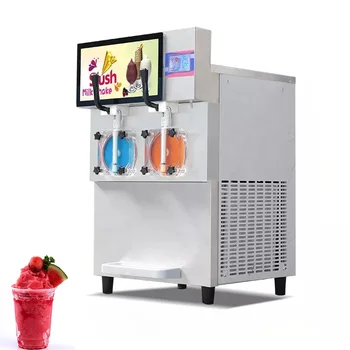 Оптовая машина для приготовления льда и слякоти замороженная коммерческая машина для приготовления слякоти, машина для приготовления сока и коктейлей 