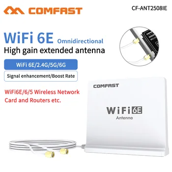 Трехдиапазонная Всенаправленная антенна 2,4/5 ГГц/6 ГГц с высоким коэффициентом усиления для маршрутизатора Intel AX210/200 NGW Wifi 6E/6/5 Адаптер Wifi6