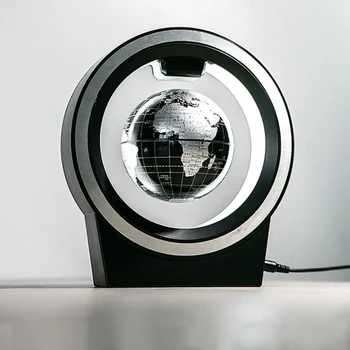 Новый плавающий Глобус с магнитной левитацией, Светодиодная Карта мира, Электронная Антигравитационная лампа, Офисное Украшение для дома, Земной Глобус, лампа