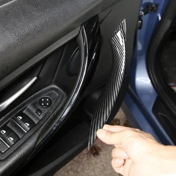 Для BMW 3 серии F30F35 украшение крышки дверной ручки аксессуары для оформления интерьера автомобиля материал ABS